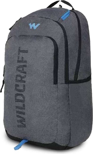 Wildcraft Grey Logo Backpack